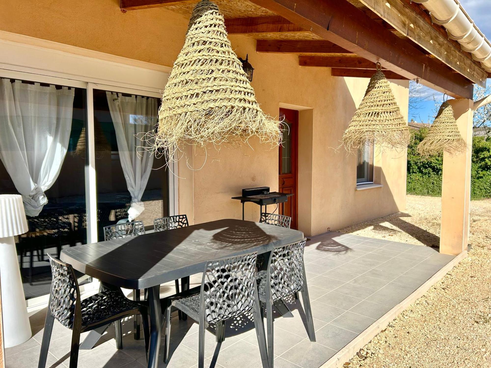 Maison Piscine & Spa Vallon Pont D'Arc Esterno foto